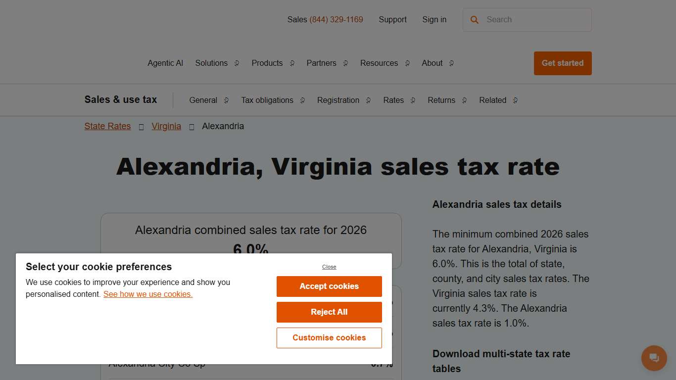 2026 Alexandria, Virginia Sales Tax Calculator & Rate – Avalara